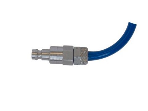 Rapid-action connector for use with product tube (8 x 6 mm)