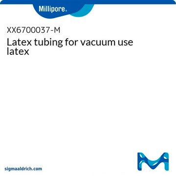 Latex tubing for vacuum use latex