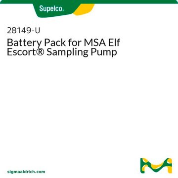 Battery Pack for MSA Elf Escort Sampling Pump