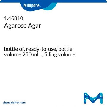 Agarose Agar bottle of, ready-to-use, bottle volume 250&#160;mL , filling volume