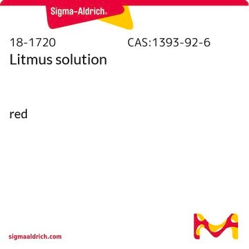 Litmus solution red