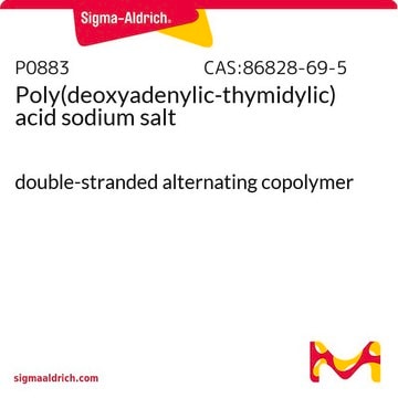 Poly(deoxyadenylic-thymidylic) acid sodium salt double-stranded alternating copolymer