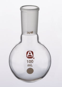 Aldrich&#174; single-neck round-bottom flask capacity 1,000&#160;mL, joint: ST/NS 24/40