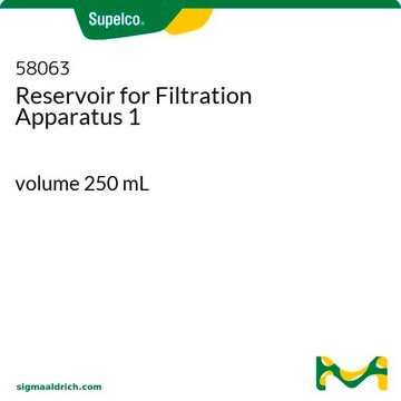 Reservoir for Filtration Apparatus 1 volume 250&#160;mL