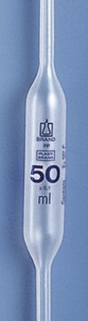 BRAND&#174; volumetric pipette, PP, high clarity capacity 10&#160;mL , 0.04 mL accuracy