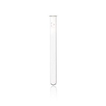 DURAN&#174; test tube borosilicate glass, tube capacity (18&#160;mL), beaded rim, tube diam. (16&#160;mm) , External Thread