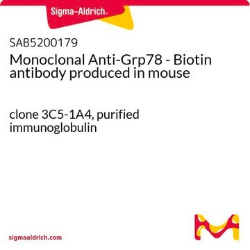 Monoclonal Anti-Grp78 - Biotin antibody produced in mouse clone 3C5-1A4, purified immunoglobulin