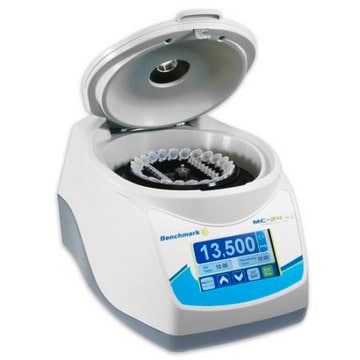 Benchmark MC-24 Touch High Speed Microcentrifuge with COMBI-Rotor AC/DC input 230 V, UK plug