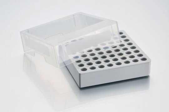 Storage Box for Eppendorf&#174; Tubes size 8 × 8, pack of 3 ×, Holds 64 x 1-2 mL tubes