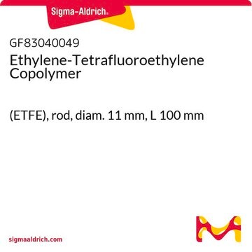 Ethylene-Tetrafluoroethylene Copolymer (ETFE), rod, diam. 11&#160;mm, L 100&#160;mm