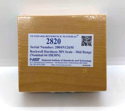 Rockwell hardness 30N scale