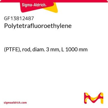 Polytetrafluoroethylene (PTFE), rod, diam. 3&#160;mm, L 1000&#160;mm