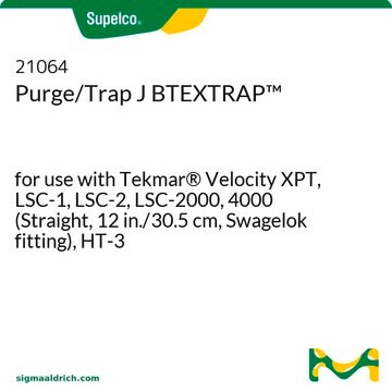 Purge/Trap J BTEXTRAP&#8482; for use with Tekmar&#174; Velocity XPT, LSC-1, LSC-2, LSC-2000, 4000 (Straight, 12 in./30.5 cm, Swagelok fitting), HT-3