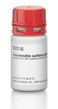 Chondroitin sulfate sodium salt from bovine cartilage 98-102% (CPC, titration)