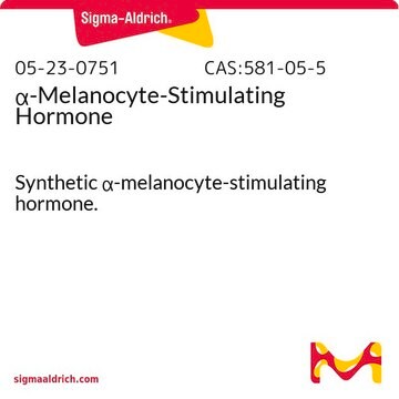 &#945;-Melanocyte-Stimulating Hormone Synthetic &#945;-melanocyte-stimulating hormone.