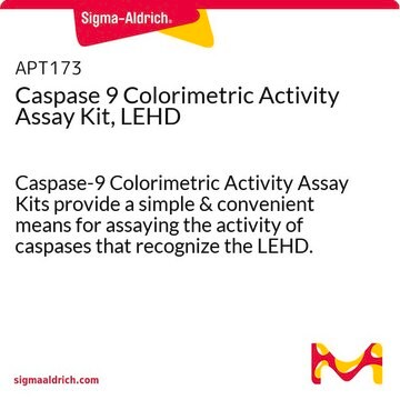 Caspase 9 Colorimetric Activity Assay Kit, LEHD Caspase-9 Colorimetric Activity Assay Kits provide a simple &amp; convenient means for assaying the activity of caspases that recognize the LEHD.