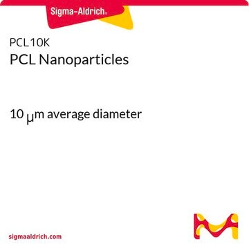 PCL Nanoparticles 10&#160;&#956;m average diameter