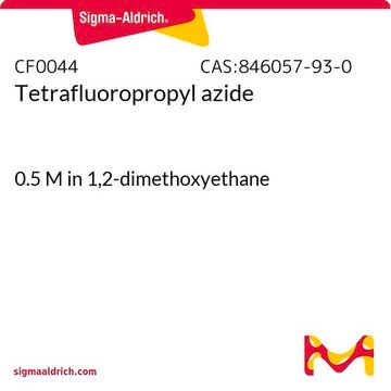 Tetrafluoropropyl azide 0.5&#160;M in 1,2-dimethoxyethane