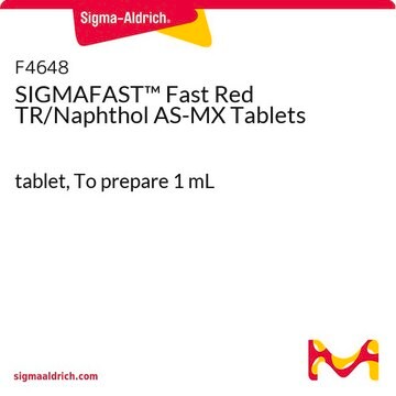 SIGMAFAST&#8482; Fast Red TR/Naphthol AS-MX Tablets tablet, To prepare 1 mL