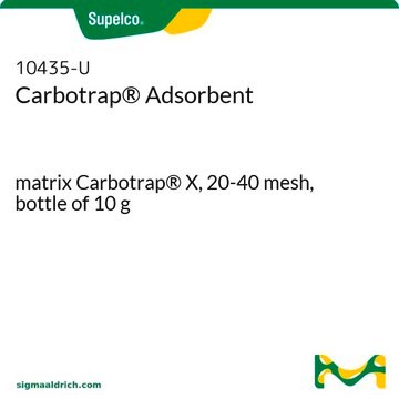 Carbotrap&#174;吸着剤 matrix Carbotrap&#174; X, 20-40&#160;mesh, bottle of 10&#160;g