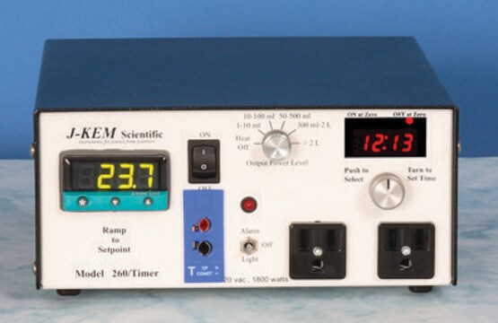 J-KEM&#174; high power temperature controller Model 250, temperature -50-1,200&#160;°C