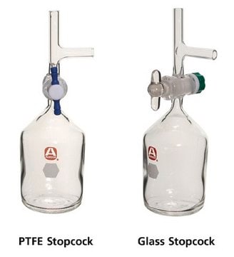 Storage bottles without joints capacity 500&#160;mL, PTFE stopcock