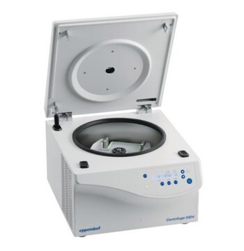 Eppendorf&#174; Centrifuge 5804 G incl. rotor A-4-72 and 15/50 mL adapters for conical tubes, AC/DC input 230 V AC, Schuko plug