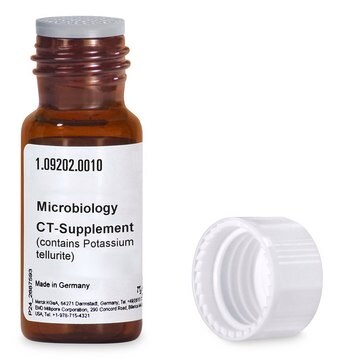 Cefixime Tellurite Supplement for Escherichia coli, pkg of 10&#160;vials, for the preparation of CT-SMAC Agar