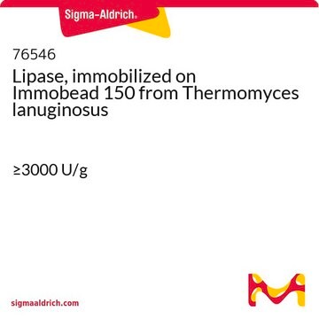 Lipase, immobilized on Immobead 150 from Thermomyces lanuginosus &#8805;3000&#160;U/g