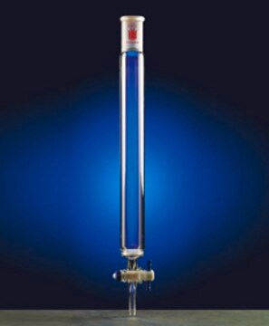 Synthware&#8482; chromatography column with PTFE stopcock top joint: ST/NS 24/40, I.D. × L 40.0&#160;mm × 305&#160;mm