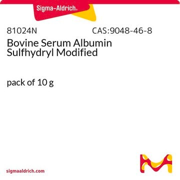 Bovine Serum Albumin Sulfhydryl Modified pack of 10&#160;g