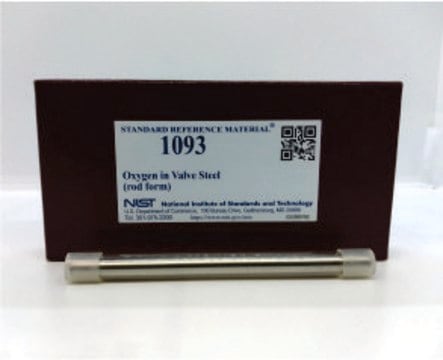 Oxygen in valve steel NIST&#174; SRM&#174; 1093