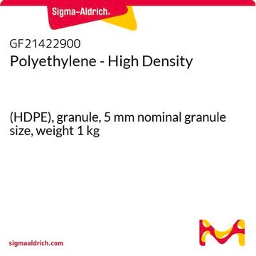 Polyethylene - High Density (HDPE), granule, 5&#160;mm nominal granule size, weight 1&#160;kg