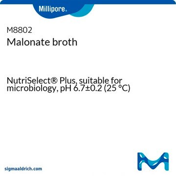 Malonate broth pH 6.7±0.2 (25&#160;°C), NutriSelect&#174; Plus, suitable for microbiology