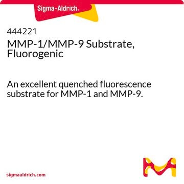 MMP-1/MMP-9 Substrate, Fluorogenic An excellent quenched fluorescence substrate for MMP-1 and MMP-9.