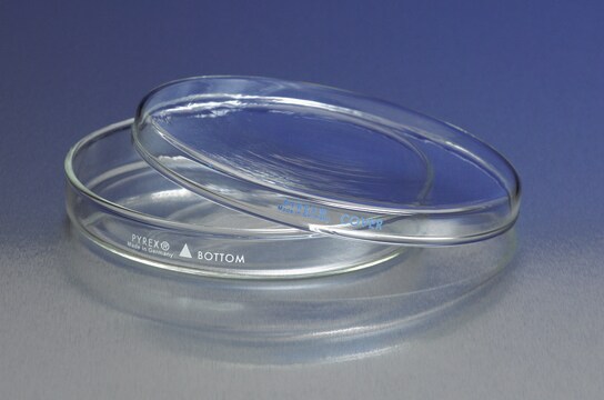 Pyrex&#174; petri dishes cover only, O.D. × H 100&#160;mm × 20&#160;mm