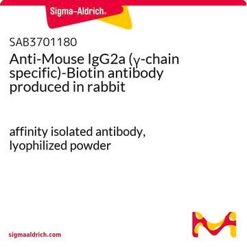 Anti-Mouse IgG2a (&#947;-chain specific)-Biotin antibody produced in rabbit affinity isolated antibody, lyophilized powder