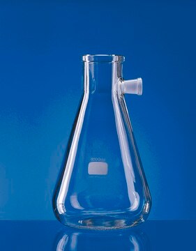 BRAND&#174; filter flask, glass, with lateral socket capacity 1000&#160;mL