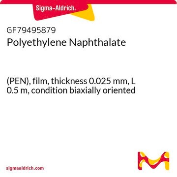 Polyethylene Naphthalate (PEN), film, thickness 0.025&#160;mm, L 0.5&#160;m, condition biaxially oriented