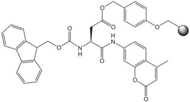 Fmoc-Asp(Wang-resin)-AMC (100-200 mesh) Novabiochem&#174;