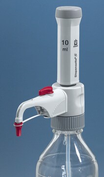 BRAND&#174; Dispensette&#174; S Fixed-volume bottle-top dispenser volume 10&#160;mL, with recirculation valve