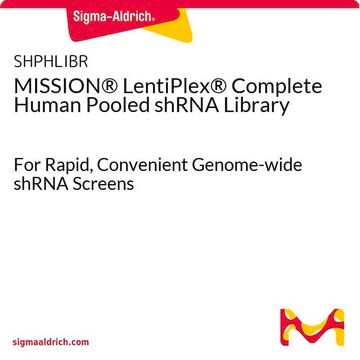 MISSION&#174; LentiPlex&#174; Complete Human Pooled shRNA Library For Rapid, Convenient Genome-wide shRNA Screens