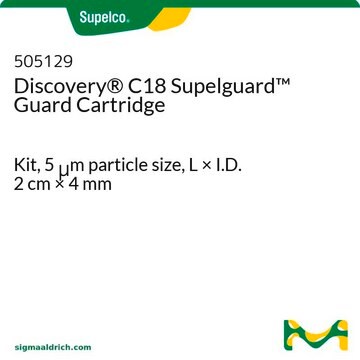 Discovery&#174; C18 Supelguard Guard Cartridge Kit, 5&#160;&#956;m particle size, L × I.D. 2&#160;cm × 4&#160;mm