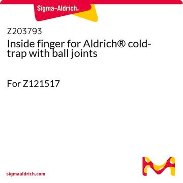 Inside finger for Aldrich&#174; cold-trap with ball joints For Z121517