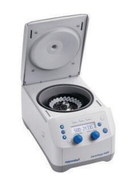 Eppendorf&#174; Centrifuge 5425 knob control, with Rotor FA-24x2 including aerosol-tight QuickLock lid, AC/DC input 120 V AC, US 3-pin plug