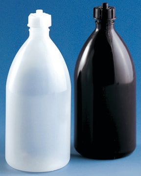 BRAND&#174; bottle for Schilling burettes volume 500&#160;mL, low-density polyethylene