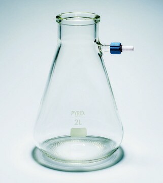 Pyrex&#174; Büchner filter with side arm and screwthread connector capacity 2000&#160;mL