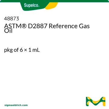 ASTM&#174; D2887 Reference Gas Oil pkg of 6 × 1&#160;mL