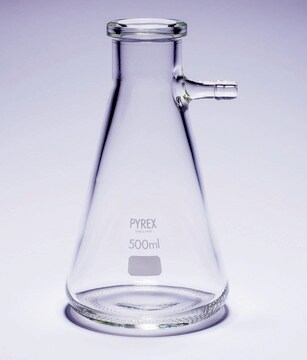 Pyrex&#174; Büchner filter with plain side arm capacity 3000&#160;mL