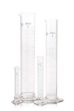 Duran&#174; Measuring Cylinder cylinder capacity 500&#160;mL, class A, UKAS CERTIFICATE